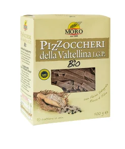 Pizzoccheri Integrali Della Valtellina IGP BIO – Moro Pasta 500 g