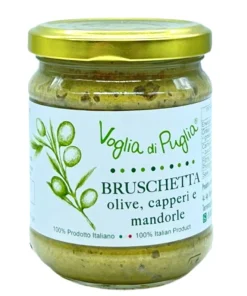 Bruschetta di Olive, Capperi e Mandorle – Voglia di Puglia 190 g