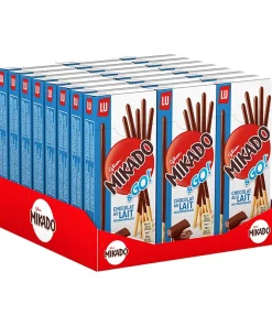Mikado Cioccolato al Latte Confezione da 24 Snack