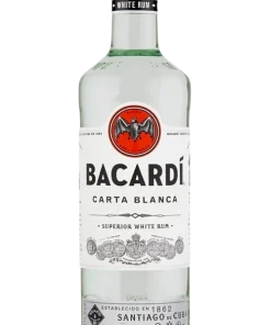 Carta Blanca Superior White Rum 1L- Bacardi