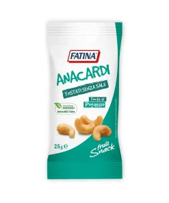 Fatina Anacardi Tostati Senza Sale Confezione da 26 Snack