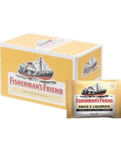 Fisherman’s Friend Anice Liquirizia e Mentolo Confezione da 24 Pezzi