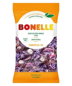 Le Bonelle Caramelle Morbide Gusto Frutti di Bosco 1Kg