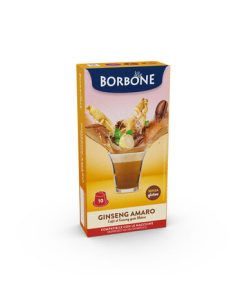 10 capsule Caffe Borbone Ginseng Amaro compatibili Nespresso® EMOZIONI DI GUSTO
