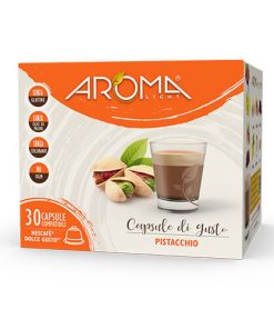 30 Capsule di Pistacchio Aroma Light compatibili Dolce Gusto Nescafè