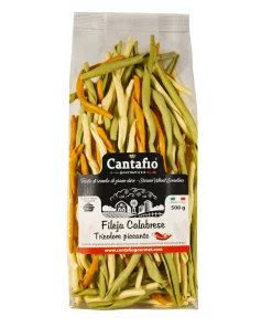 Pasta Fileja Calabrese Tricolore Piccante – Cantafio 500 g