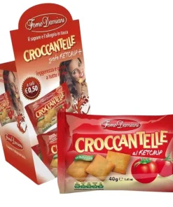 Forno Damiani Croccantelle Ketchup Confezione da 25 Pezzi