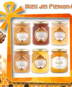 Scatola Regalo Mieli del Piemonte