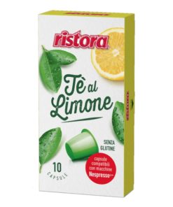 10 capsule compatibili Nespresso Ristora Tè al Limone