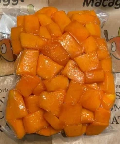 Zucca Italia tagliata busta da 500gr circa SOTTOVUOTO